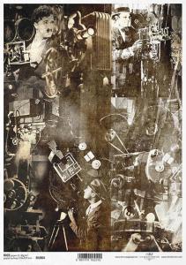 Papier ryżowy A4 R1864 kamery / kino