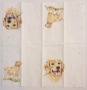 Serwetka IHR 1 sztuka chusteczka psy