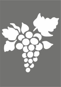 Szablon A5 Winogrono