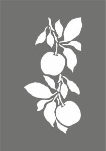Szablon A5 Jabłoń