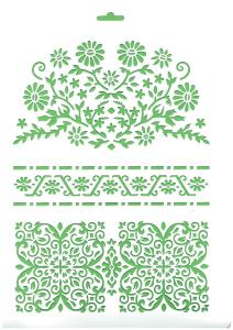 Szablon 21x31cm Folklor