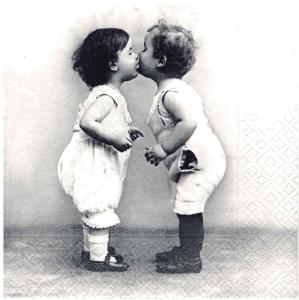 Serwetka Sagen 1 sztuka Dzieci / całus