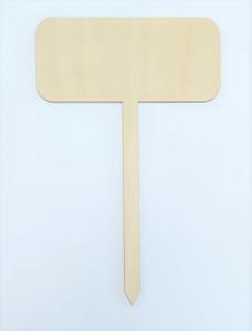 Sklejka tabliczka prostokątna 12,5x5,5cm  AD