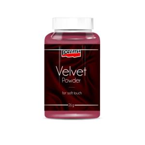 Velvet powder aksamit 100ml - czerwień granatu