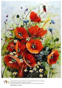 Papier ryżowy A4 MAKI wzór 3 A4F6