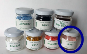 Pigment w proszku naturalny jasny różowy