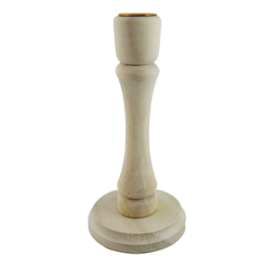 Świecznik drewniany 14cm