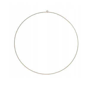 Obręcz metalowa koło do mandali śr. 30cm