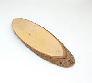 Drewno plaster owalny 13x4cm