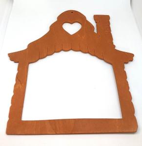 Domek ze sklejki 18x20cm 1sztuka