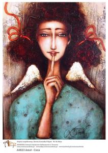 Papier ryżowy A4 Cisza A4R23