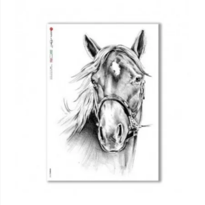 Papier ryżowy A4 Koń A-0165