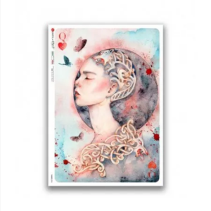 Papier ryżowy A4 Króliki A-0096