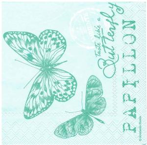 Serwetka Ambiente 33x33 1 sztuka - Motyl