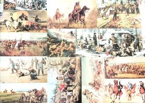 Papier klasyczny 50x70cm żołnierze