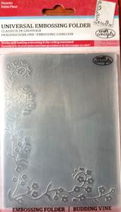 Szablon do embosingu - girlanda kwiatowa 10x15cm