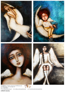 Papier SOFT A4 ANIOŁY x 4 A4R20