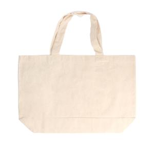 Torba bawełniana MEGA 60x40cm+16cm długa rączka kremowa 220g/m2