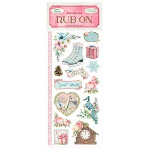 Rub-On transfer DFLRB09 Sweet Christmas