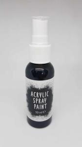 Farba akrylowa w spray 50ml czarny