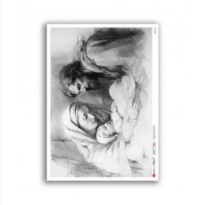 Papier ryżowy A4 Swięta Rodzina CZ/B C-0176