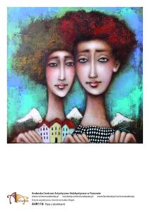 Papier ryżowy A4 Para z domkami A4R116