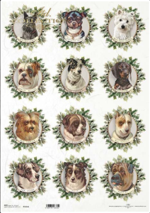 Papier ryżowy A3 R1114L PSY w kołach x 12