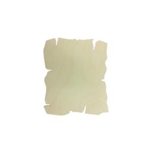 Deska prostokątna postrzępiona sklejka 26x22cm