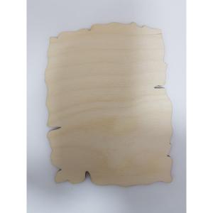 Deska prostokątna postrzępiona sklejka 15x12cm