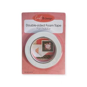 Taśma pianka dwustronna 18mm 4m