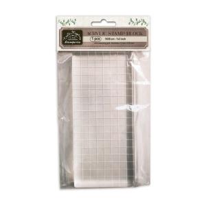 Płytka akrylowa do stempli akrylowych 18x8cm