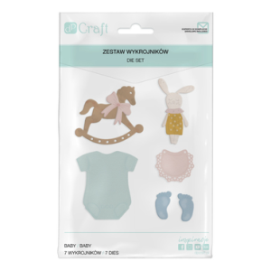 Wykrojnik zestaw baby a6