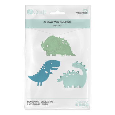 ZESTAW WYKROJNIKÓW DP CRAFT - DINOZAURY 3 SZT. - Sklep internetowy dpCraft.png