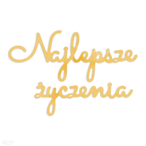 Wykrojnik Najlepsze Życzenia