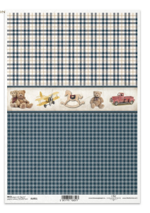 Papier ryżowy A4 R1951 Boy kratka 2