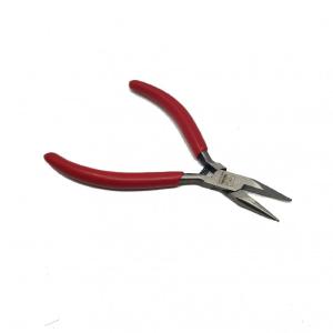 Szczypce płaskie z ostrzem tnącym 12cm do tworzenia biżuterii
