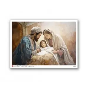 Papier ryżowy A5 Boże Narodzenie C-0183