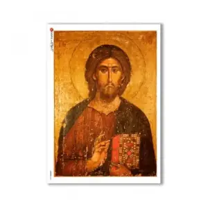 Papier ryżowy A4 JEZUS ART-0049