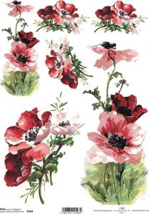 Papier ryżowy A4 R0564 maki