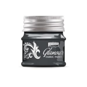 Farba do tkanin Glamour 50ml stare srebro