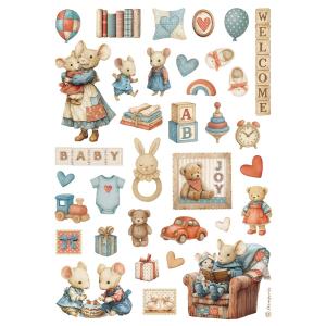 Papier ryżowy A4 DFSA41090 Baby Akcesoria