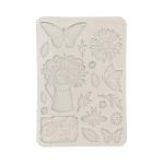 Foremka silikonowa 15x21cm A5 Daisy Art stokrotka i motyl KACMA603