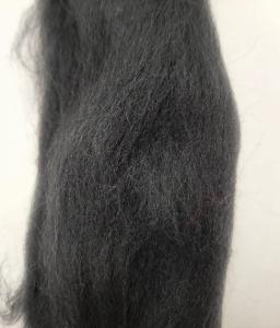 Wełna czesankowa +/- 5gr poł-amer/aust. szary ciemny ołów