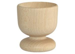 Kieliszek na jajko drewniany wysokość 5cm