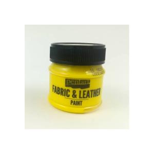 Farba do tkanin i skóry 50ml żółty