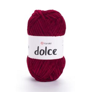 Włóczka YarnArt DOLCE bordo czerwień BN 100g