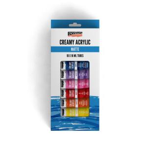Farba akrylowa kremowa zestaw 10x16ml