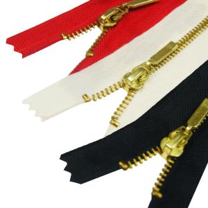 Zamek metalowy 4/12cm mix kolor