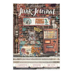 Papier scrap zestaw Junk Journal Furry Friends 2 SBJK33