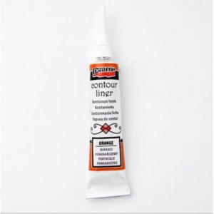 Konturówka 20ml PENTART pomarańczowy
